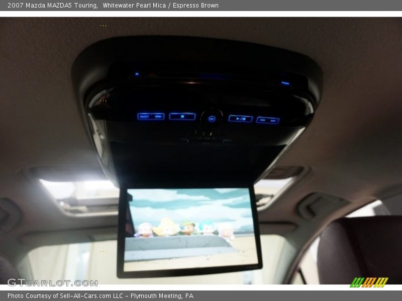 Whitewater Pearl Mica / Espresso Brown 2007 Mazda MAZDA5 Touring