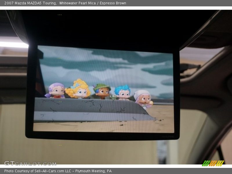 Whitewater Pearl Mica / Espresso Brown 2007 Mazda MAZDA5 Touring