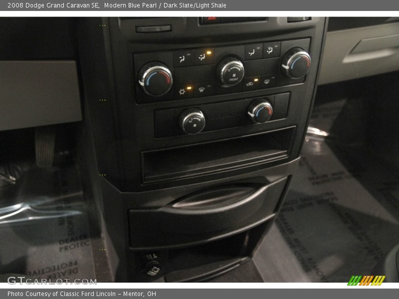 Modern Blue Pearl / Dark Slate/Light Shale 2008 Dodge Grand Caravan SE