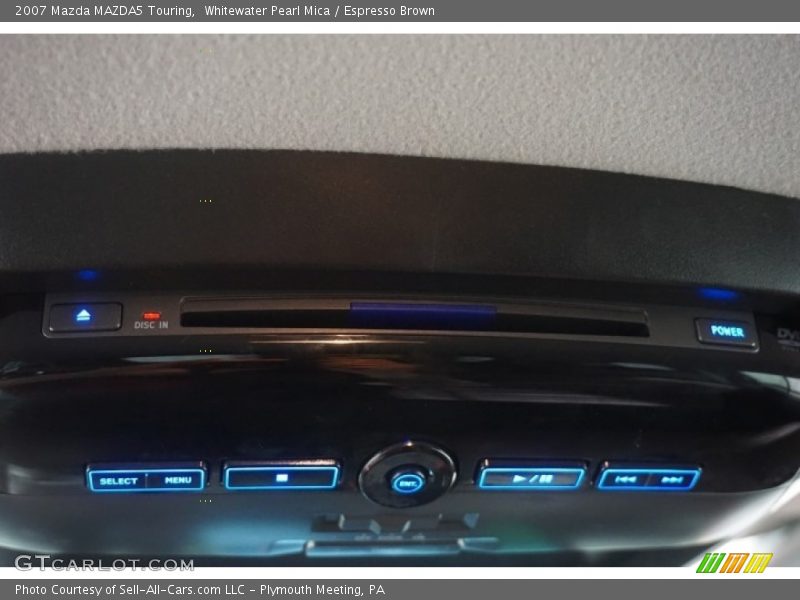 Whitewater Pearl Mica / Espresso Brown 2007 Mazda MAZDA5 Touring