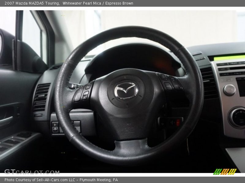 Whitewater Pearl Mica / Espresso Brown 2007 Mazda MAZDA5 Touring