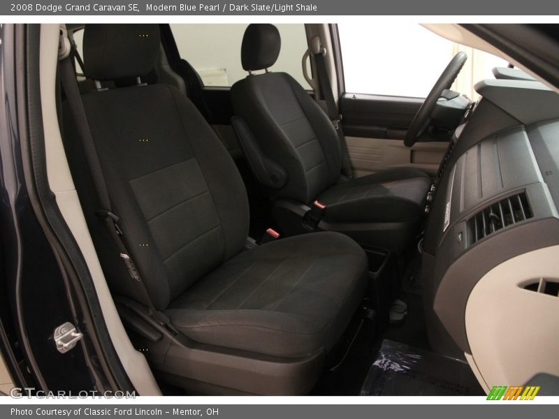 Modern Blue Pearl / Dark Slate/Light Shale 2008 Dodge Grand Caravan SE