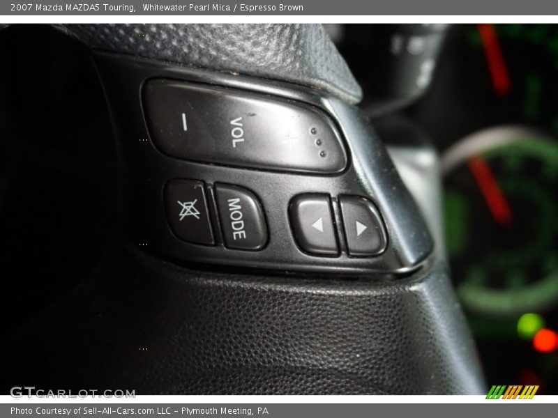 Whitewater Pearl Mica / Espresso Brown 2007 Mazda MAZDA5 Touring