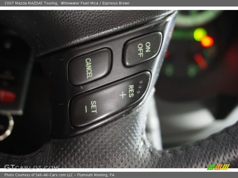 Whitewater Pearl Mica / Espresso Brown 2007 Mazda MAZDA5 Touring