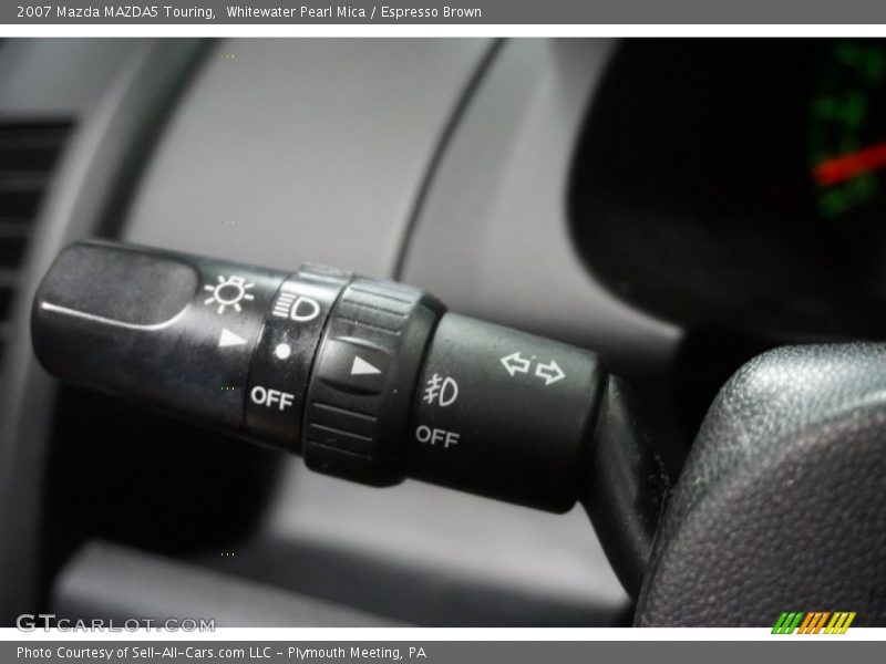 Whitewater Pearl Mica / Espresso Brown 2007 Mazda MAZDA5 Touring