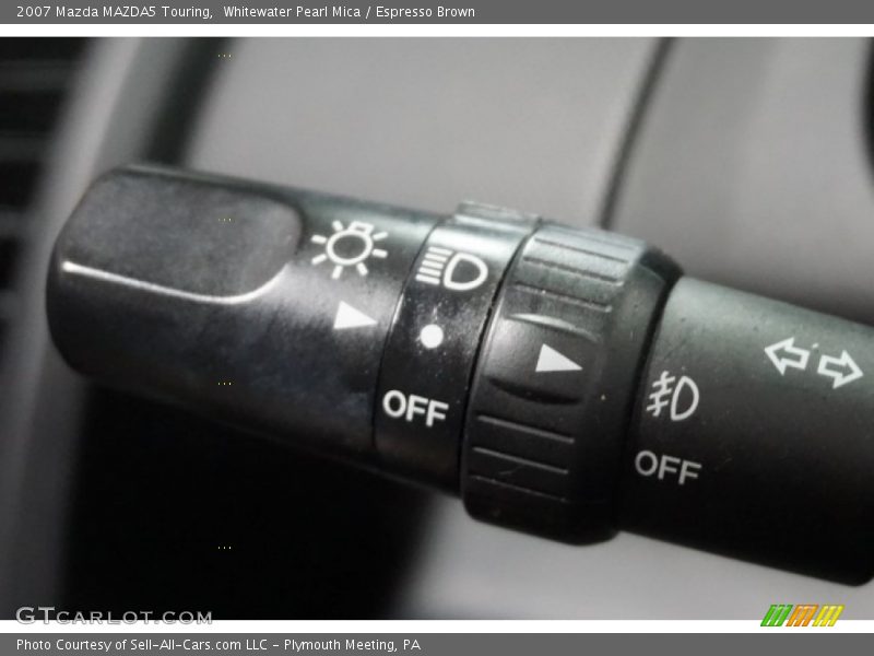 Whitewater Pearl Mica / Espresso Brown 2007 Mazda MAZDA5 Touring