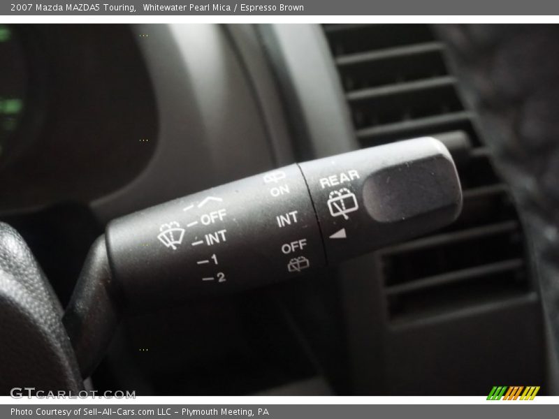 Whitewater Pearl Mica / Espresso Brown 2007 Mazda MAZDA5 Touring