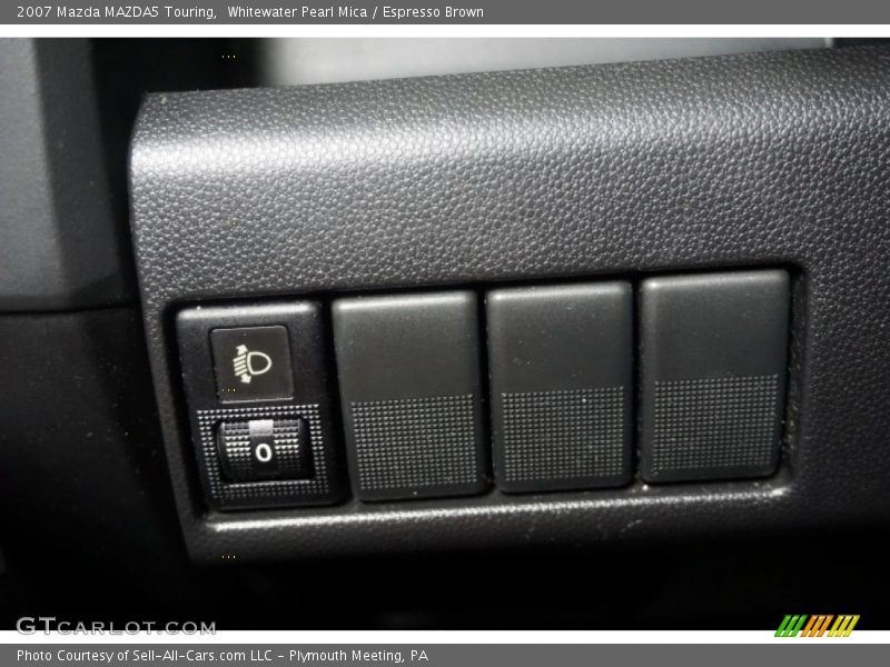 Whitewater Pearl Mica / Espresso Brown 2007 Mazda MAZDA5 Touring