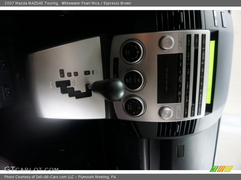 Whitewater Pearl Mica / Espresso Brown 2007 Mazda MAZDA5 Touring