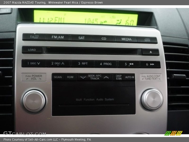 Whitewater Pearl Mica / Espresso Brown 2007 Mazda MAZDA5 Touring