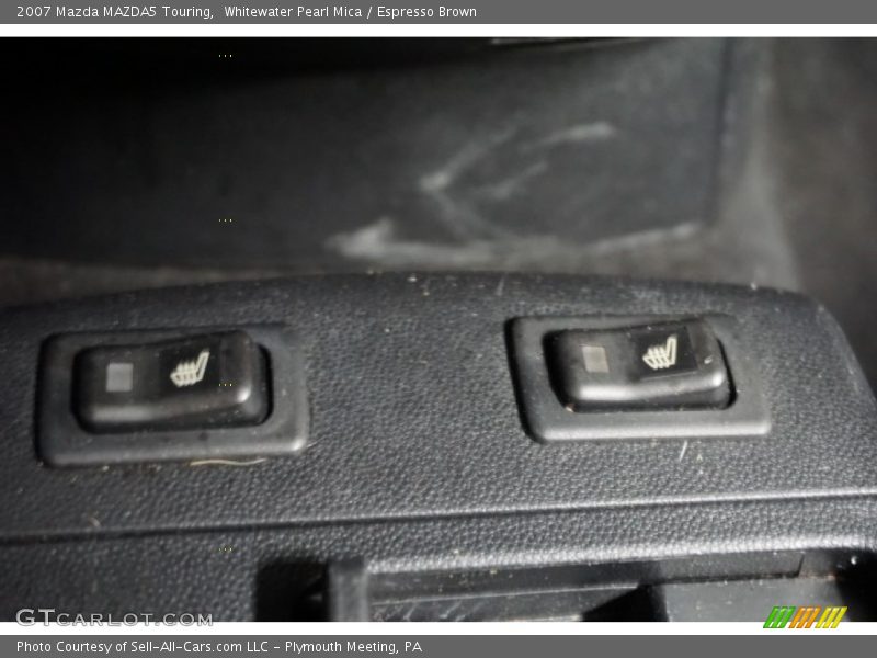 Whitewater Pearl Mica / Espresso Brown 2007 Mazda MAZDA5 Touring