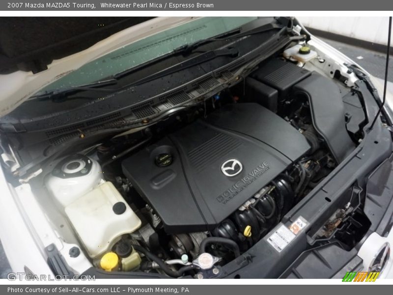 Whitewater Pearl Mica / Espresso Brown 2007 Mazda MAZDA5 Touring