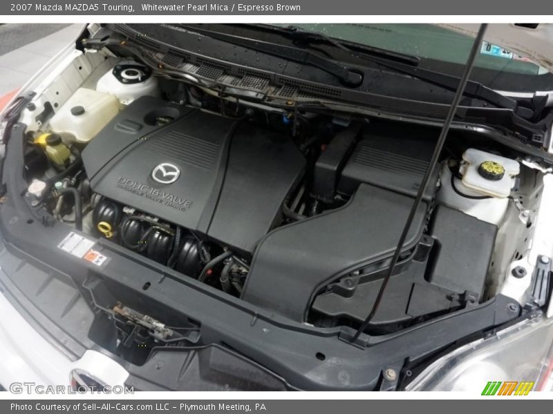 Whitewater Pearl Mica / Espresso Brown 2007 Mazda MAZDA5 Touring