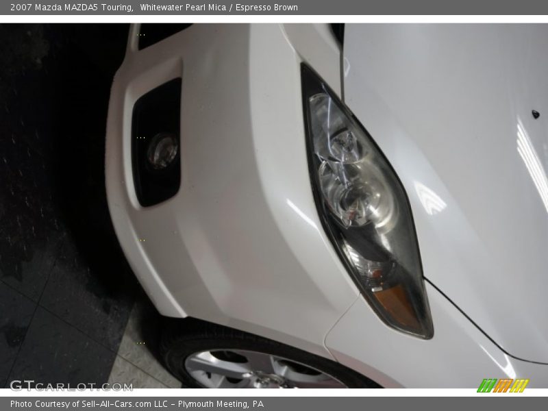Whitewater Pearl Mica / Espresso Brown 2007 Mazda MAZDA5 Touring