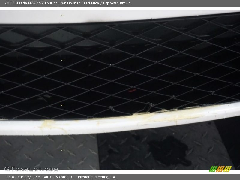 Whitewater Pearl Mica / Espresso Brown 2007 Mazda MAZDA5 Touring