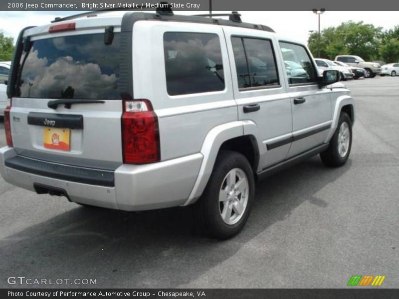 Bright Silver Metallic / Medium Slate Gray 2006 Jeep Commander