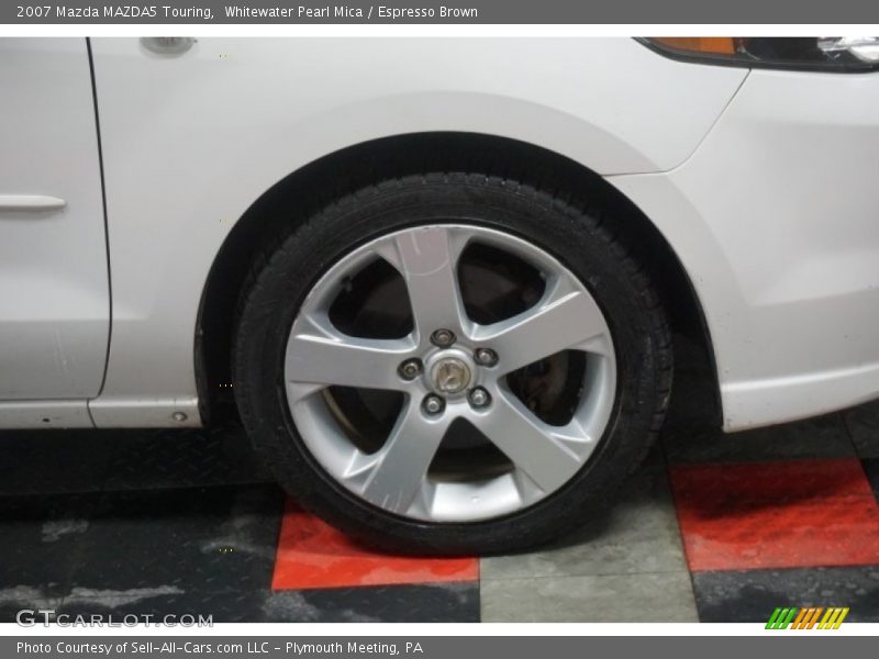 Whitewater Pearl Mica / Espresso Brown 2007 Mazda MAZDA5 Touring