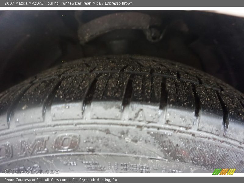 Whitewater Pearl Mica / Espresso Brown 2007 Mazda MAZDA5 Touring