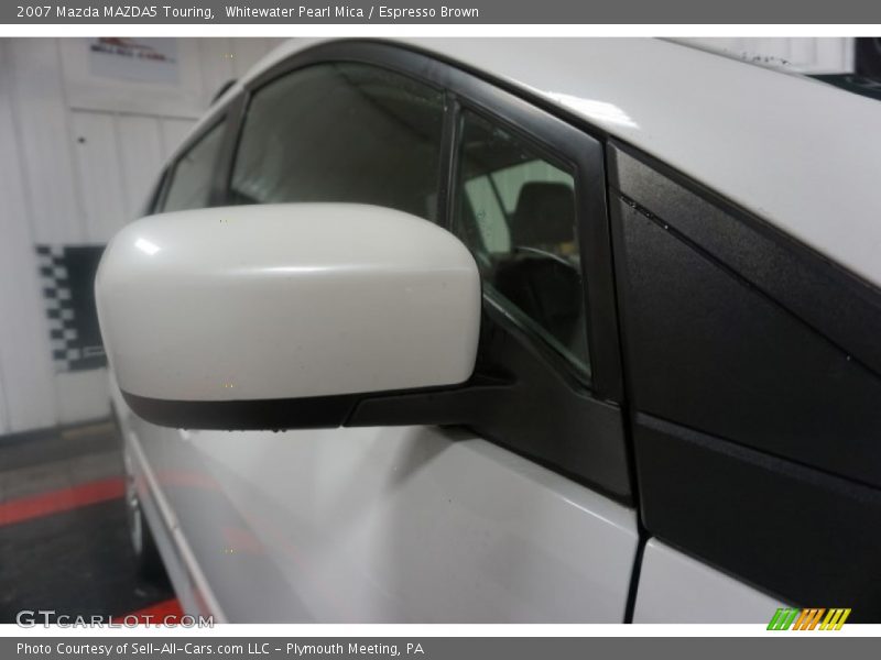 Whitewater Pearl Mica / Espresso Brown 2007 Mazda MAZDA5 Touring