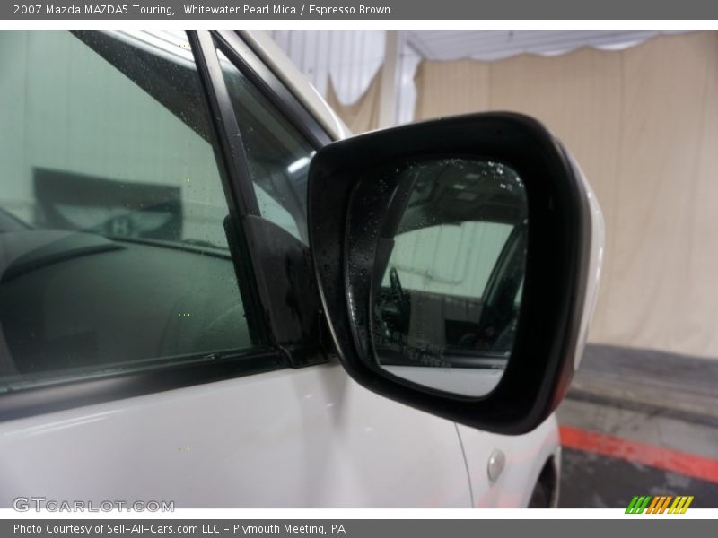 Whitewater Pearl Mica / Espresso Brown 2007 Mazda MAZDA5 Touring