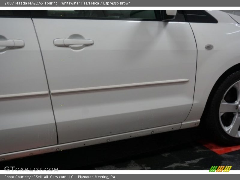 Whitewater Pearl Mica / Espresso Brown 2007 Mazda MAZDA5 Touring