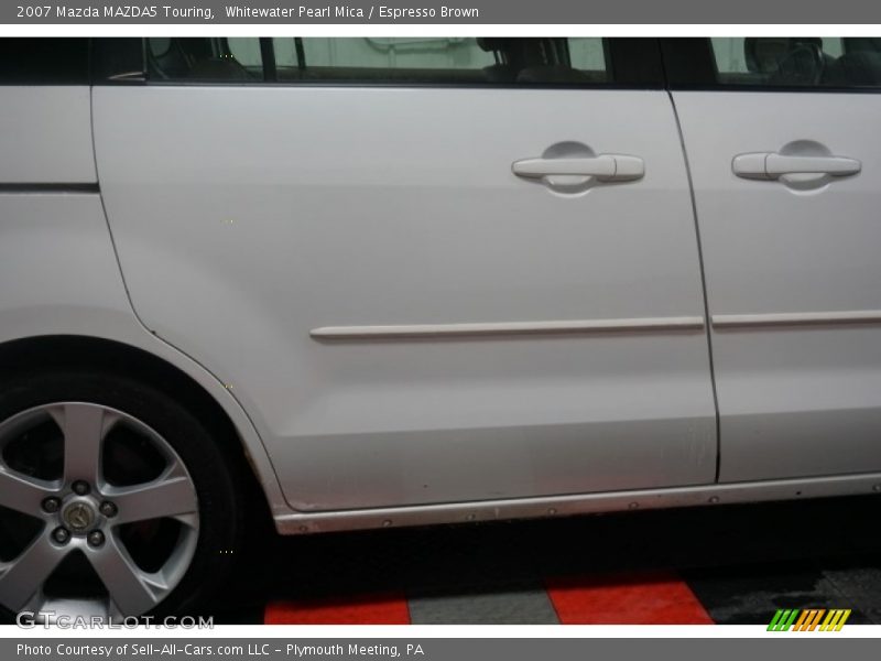 Whitewater Pearl Mica / Espresso Brown 2007 Mazda MAZDA5 Touring