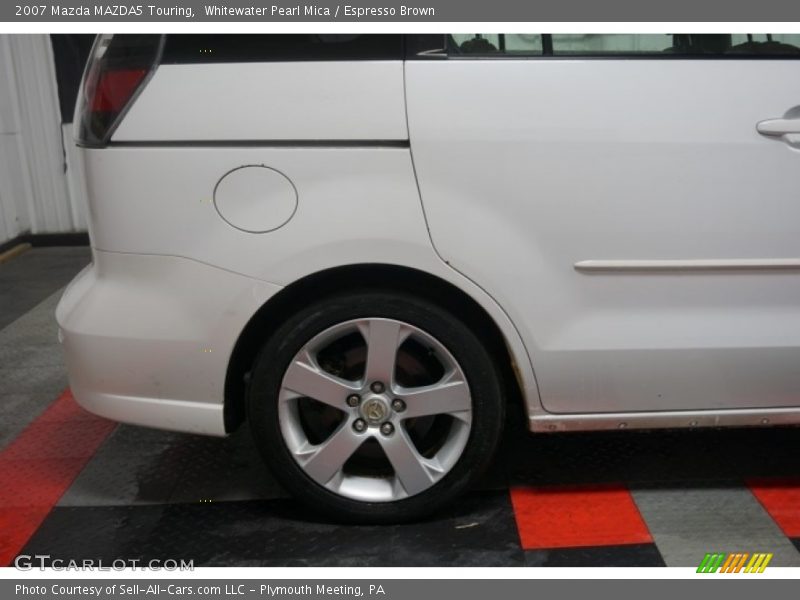 Whitewater Pearl Mica / Espresso Brown 2007 Mazda MAZDA5 Touring