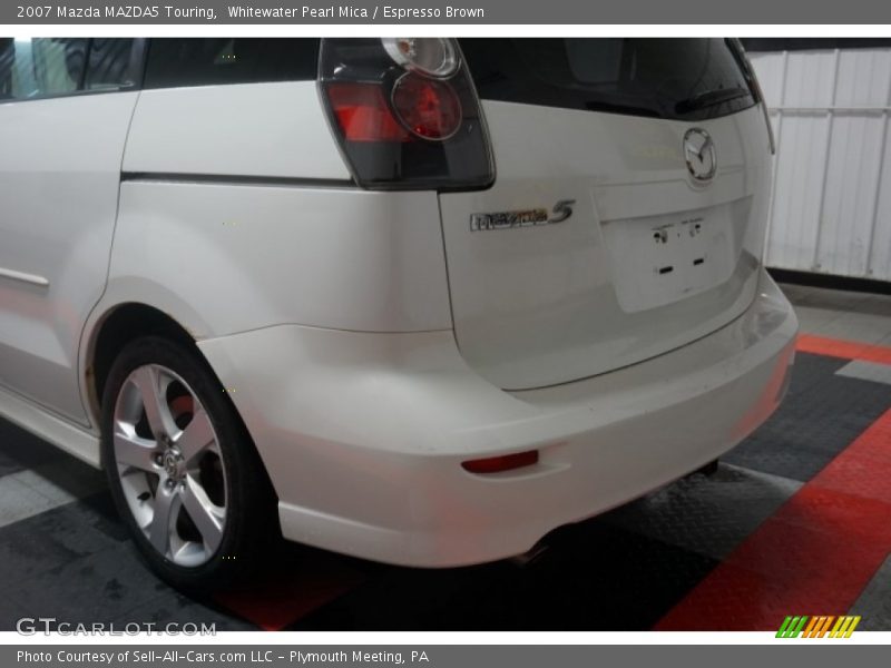 Whitewater Pearl Mica / Espresso Brown 2007 Mazda MAZDA5 Touring