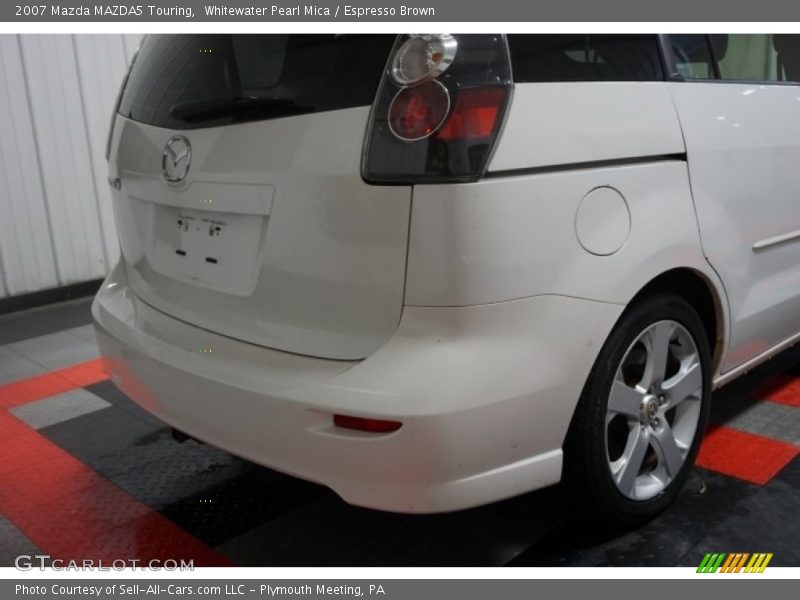 Whitewater Pearl Mica / Espresso Brown 2007 Mazda MAZDA5 Touring