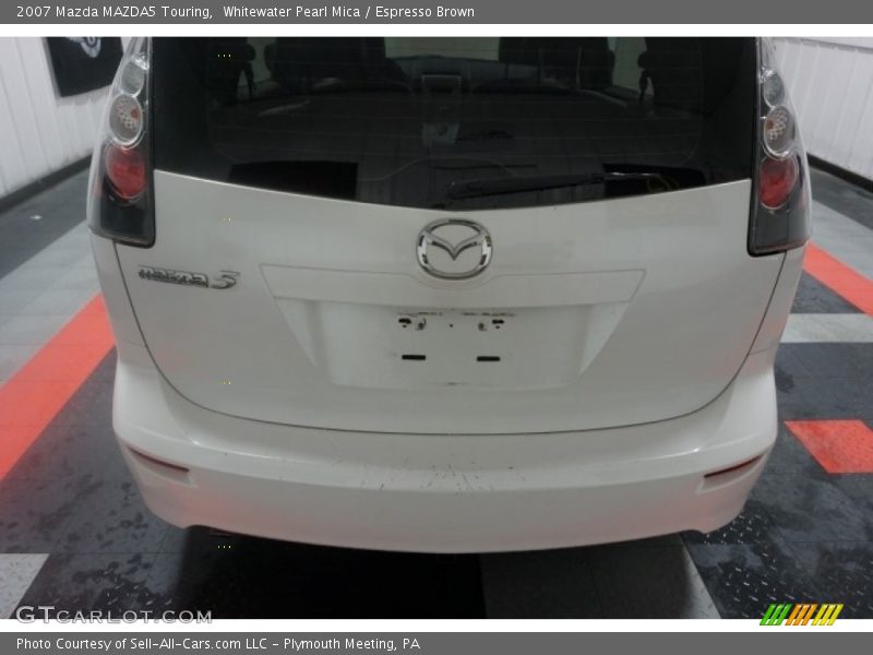 Whitewater Pearl Mica / Espresso Brown 2007 Mazda MAZDA5 Touring