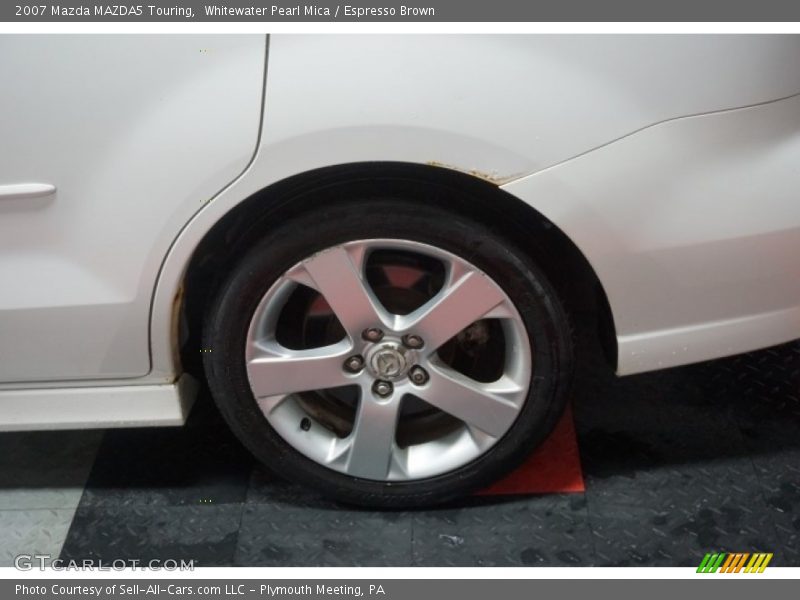 Whitewater Pearl Mica / Espresso Brown 2007 Mazda MAZDA5 Touring