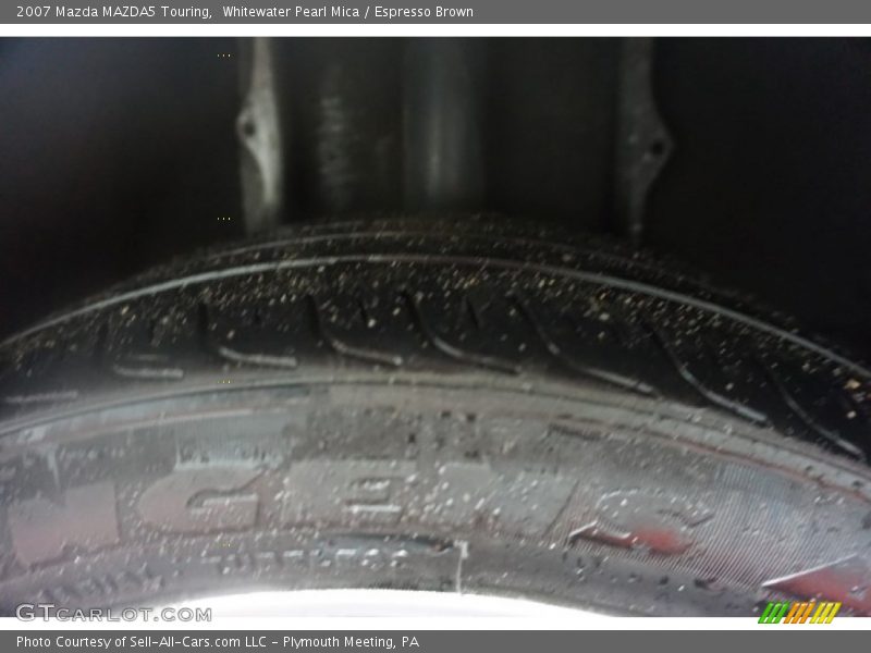 Whitewater Pearl Mica / Espresso Brown 2007 Mazda MAZDA5 Touring