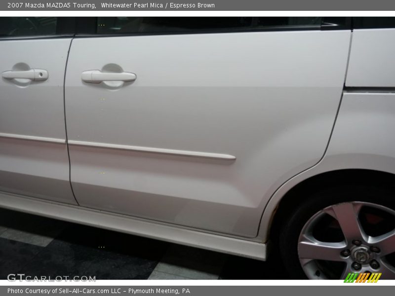 Whitewater Pearl Mica / Espresso Brown 2007 Mazda MAZDA5 Touring