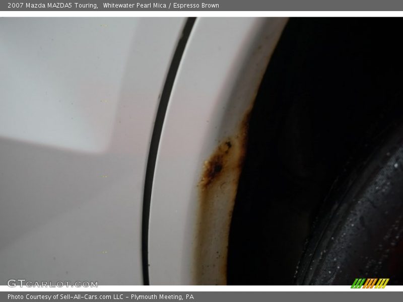 Whitewater Pearl Mica / Espresso Brown 2007 Mazda MAZDA5 Touring