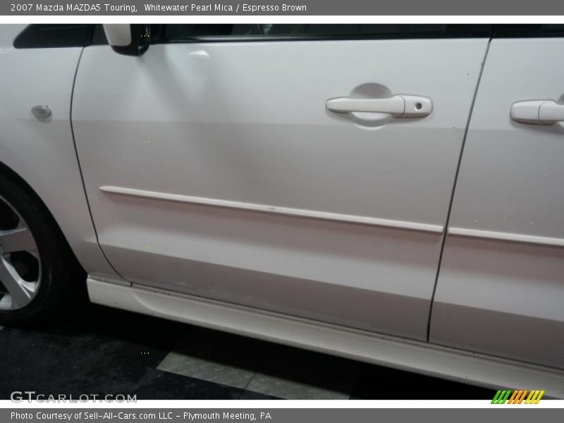 Whitewater Pearl Mica / Espresso Brown 2007 Mazda MAZDA5 Touring