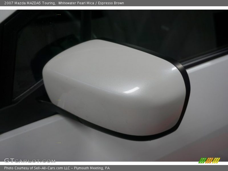 Whitewater Pearl Mica / Espresso Brown 2007 Mazda MAZDA5 Touring