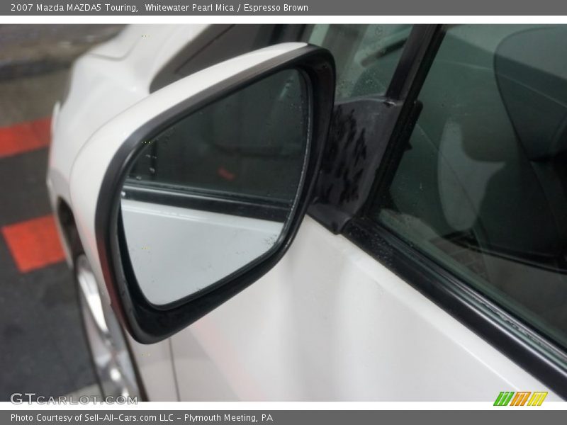Whitewater Pearl Mica / Espresso Brown 2007 Mazda MAZDA5 Touring
