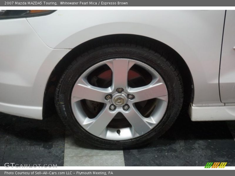 Whitewater Pearl Mica / Espresso Brown 2007 Mazda MAZDA5 Touring
