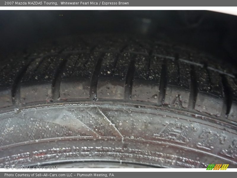 Whitewater Pearl Mica / Espresso Brown 2007 Mazda MAZDA5 Touring