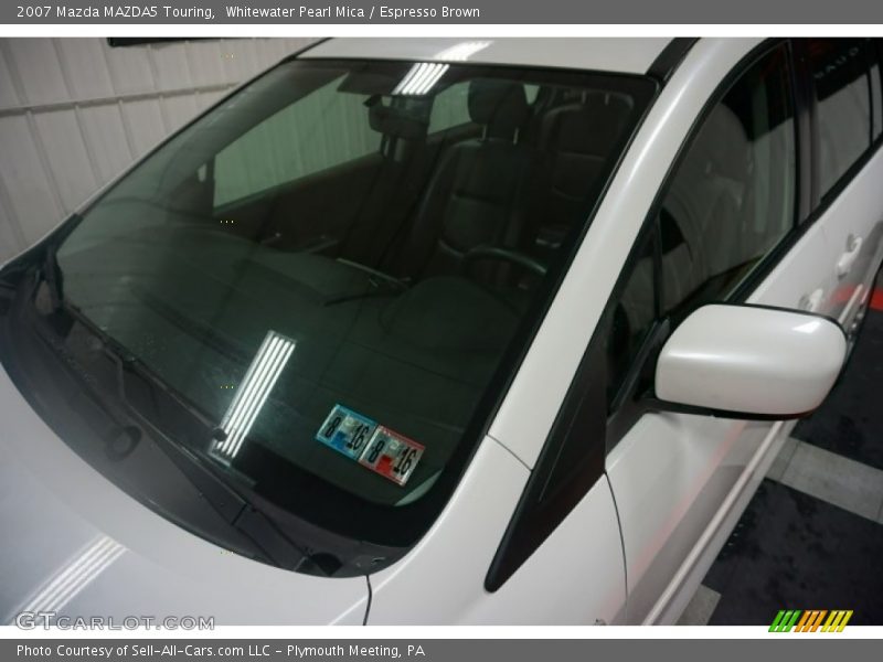 Whitewater Pearl Mica / Espresso Brown 2007 Mazda MAZDA5 Touring