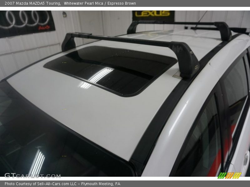 Whitewater Pearl Mica / Espresso Brown 2007 Mazda MAZDA5 Touring