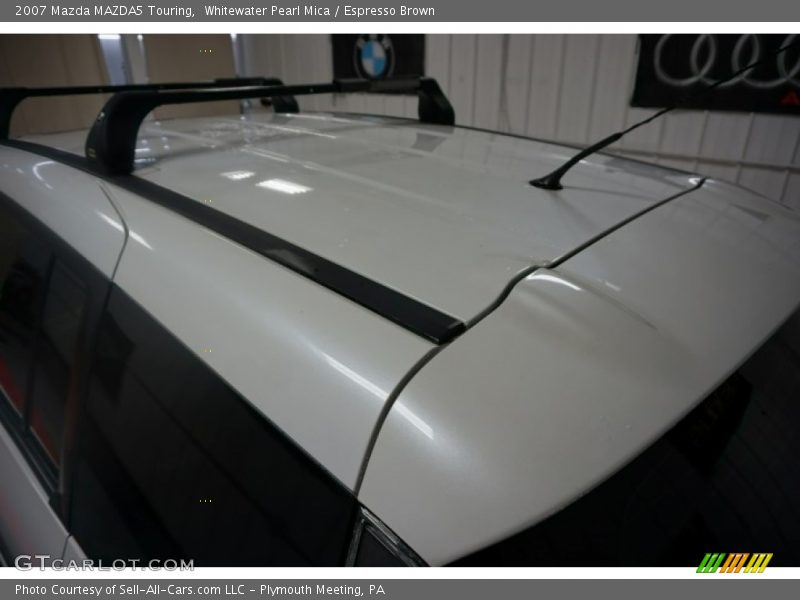 Whitewater Pearl Mica / Espresso Brown 2007 Mazda MAZDA5 Touring