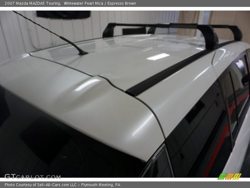 Whitewater Pearl Mica / Espresso Brown 2007 Mazda MAZDA5 Touring