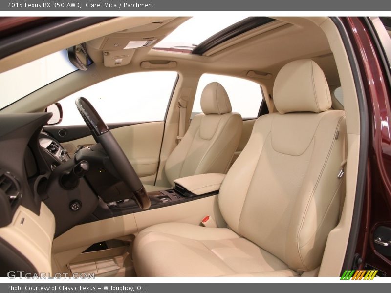 Claret Mica / Parchment 2015 Lexus RX 350 AWD