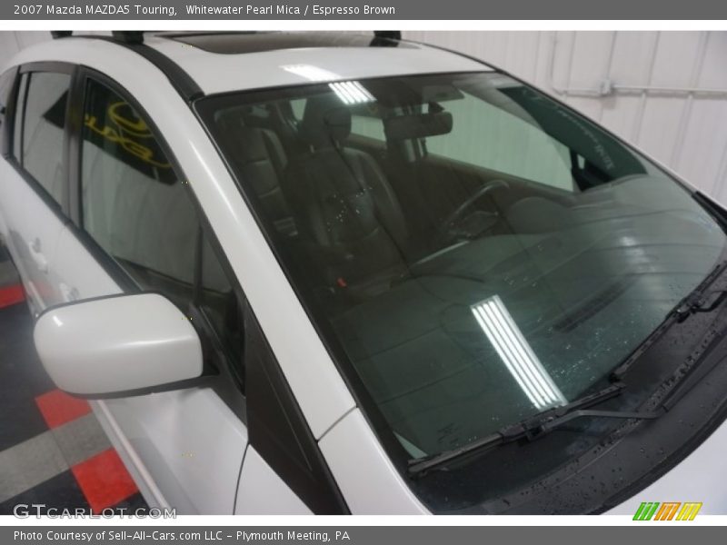 Whitewater Pearl Mica / Espresso Brown 2007 Mazda MAZDA5 Touring
