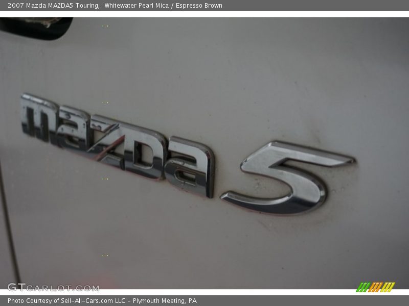 Whitewater Pearl Mica / Espresso Brown 2007 Mazda MAZDA5 Touring
