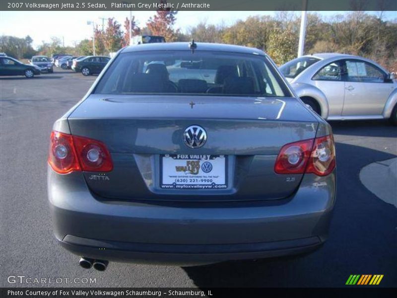 Platinum Grey Metallic / Anthracite 2007 Volkswagen Jetta 2.5 Sedan