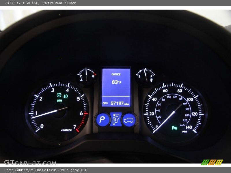 Starfire Pearl / Black 2014 Lexus GX 460
