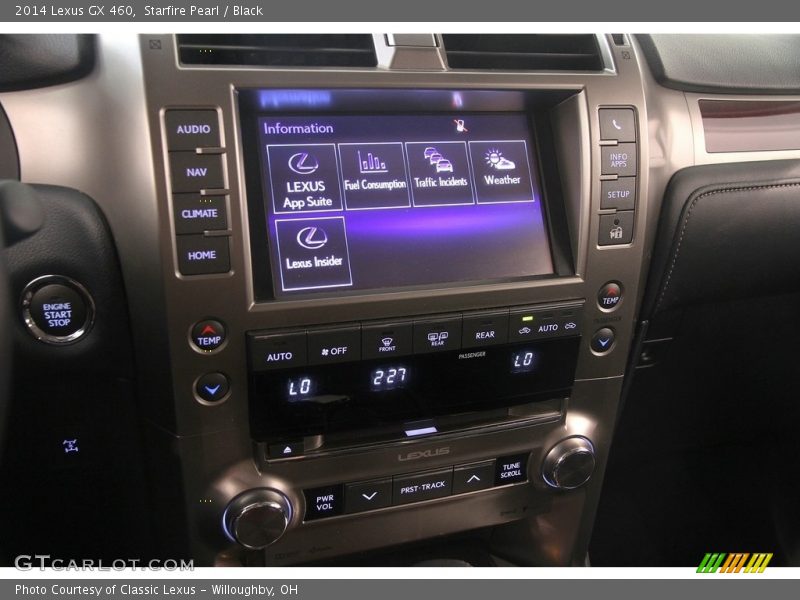 Starfire Pearl / Black 2014 Lexus GX 460