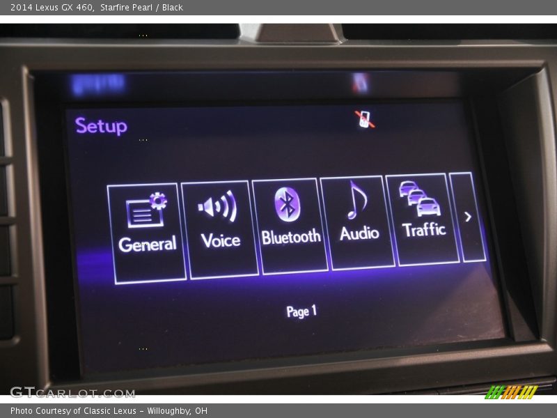 Starfire Pearl / Black 2014 Lexus GX 460